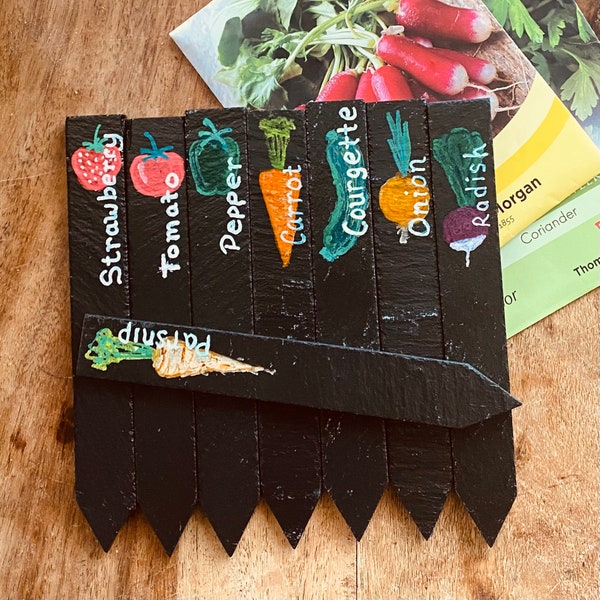 Garden Markers Etsy