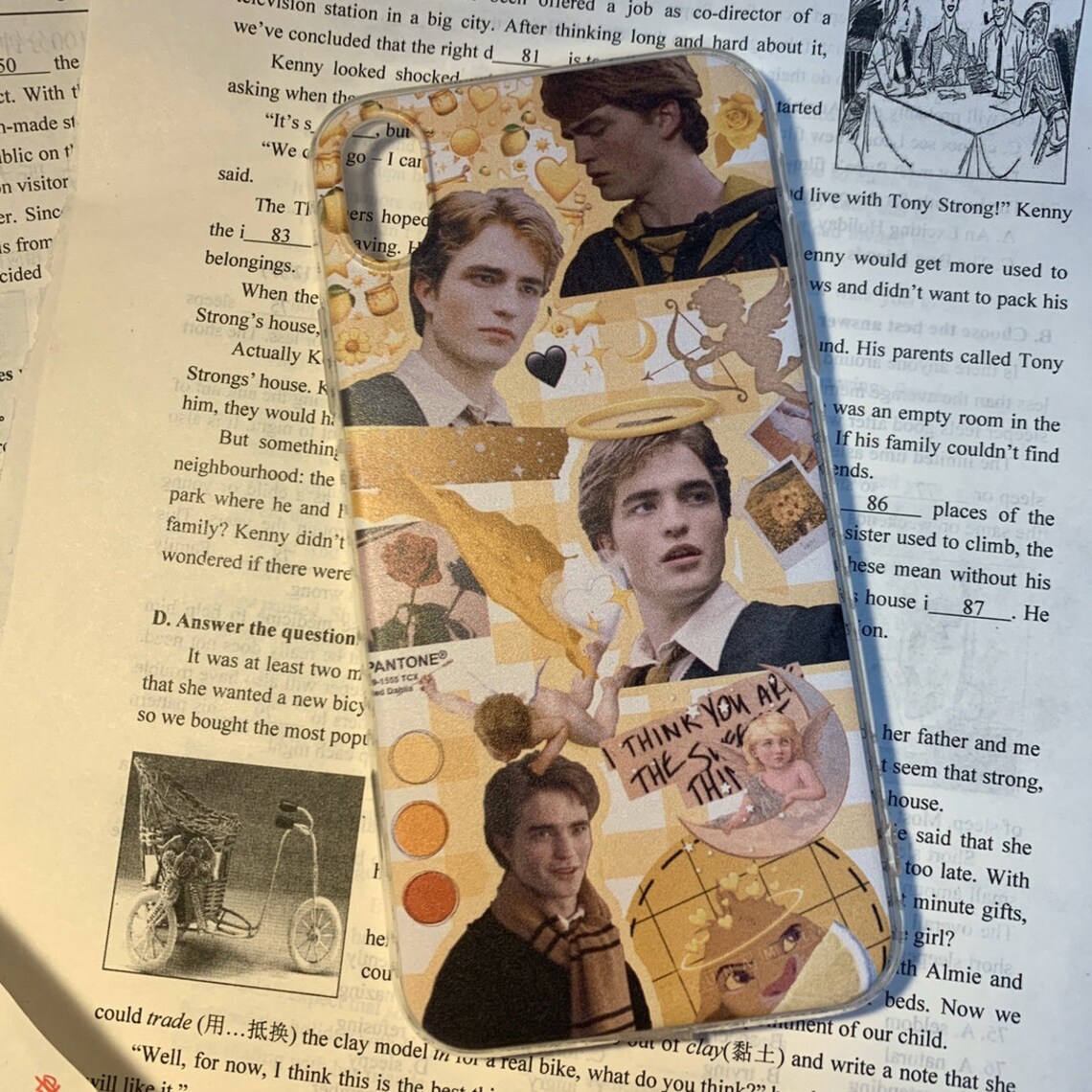 Draco Malfoy & Cedric Diggory Custom Made Phone Case 12/12