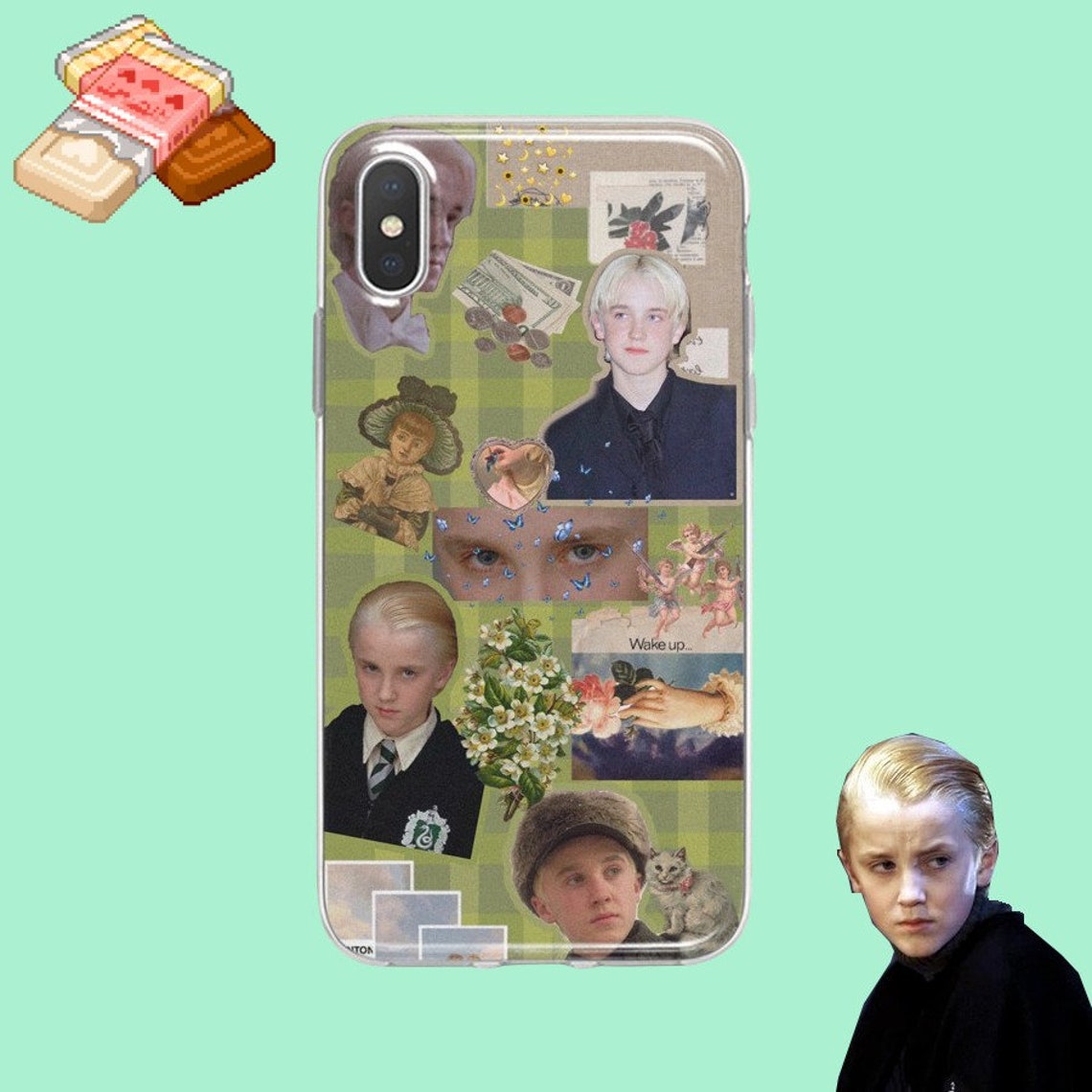 Draco Malfoy Aesthetic Custom Made Phone Case Etsy