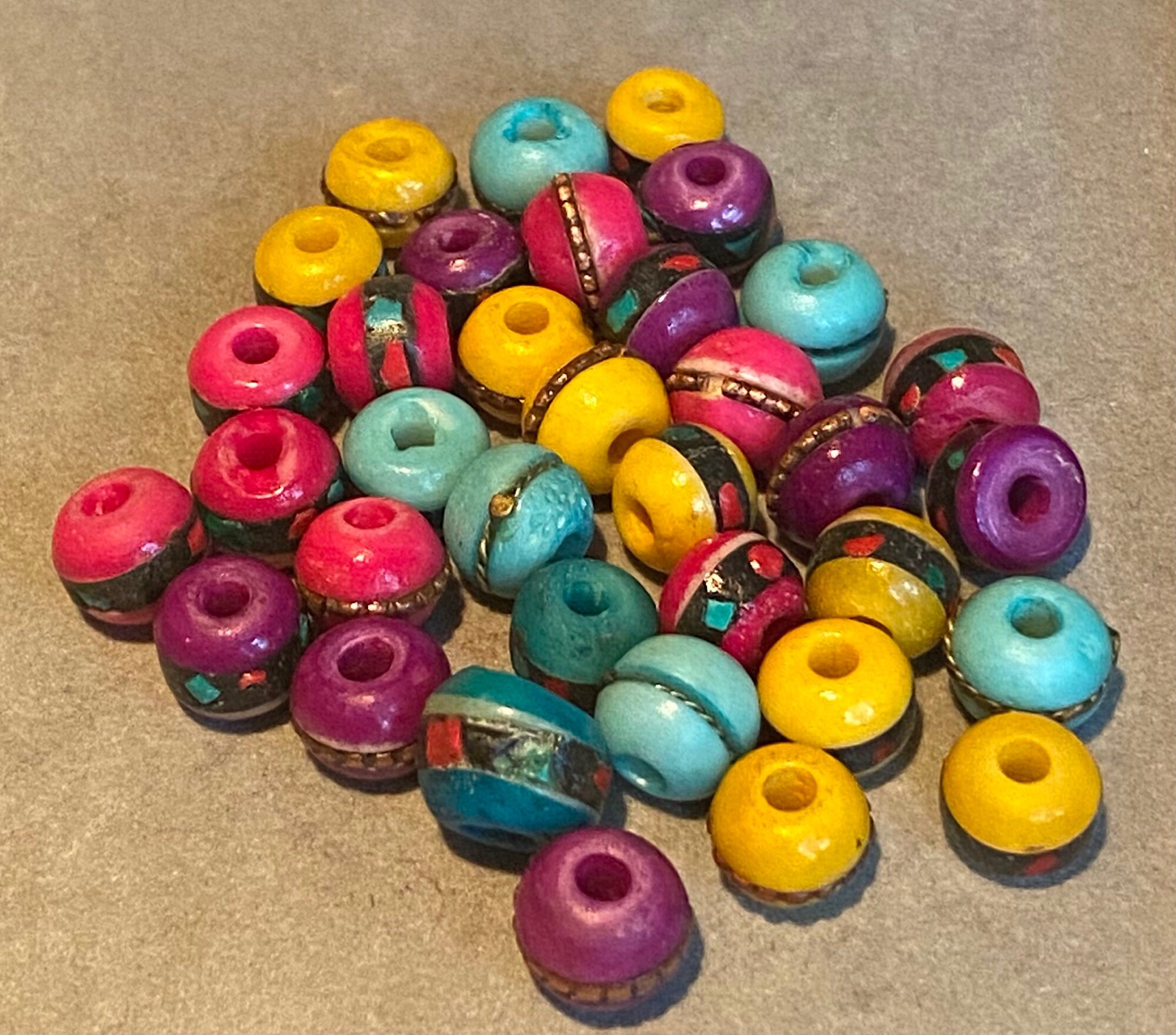 Spanish Bead Lanyard Necklacemexican Bead Lanyardteacher ID Etsy