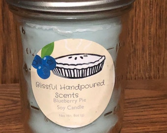 Blueberry Pie Candle