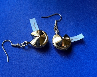 Fortune Cookie Earrings