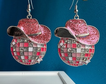 Disco Cowgirl Statement Earrings