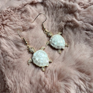 Turtle Shell Earrings