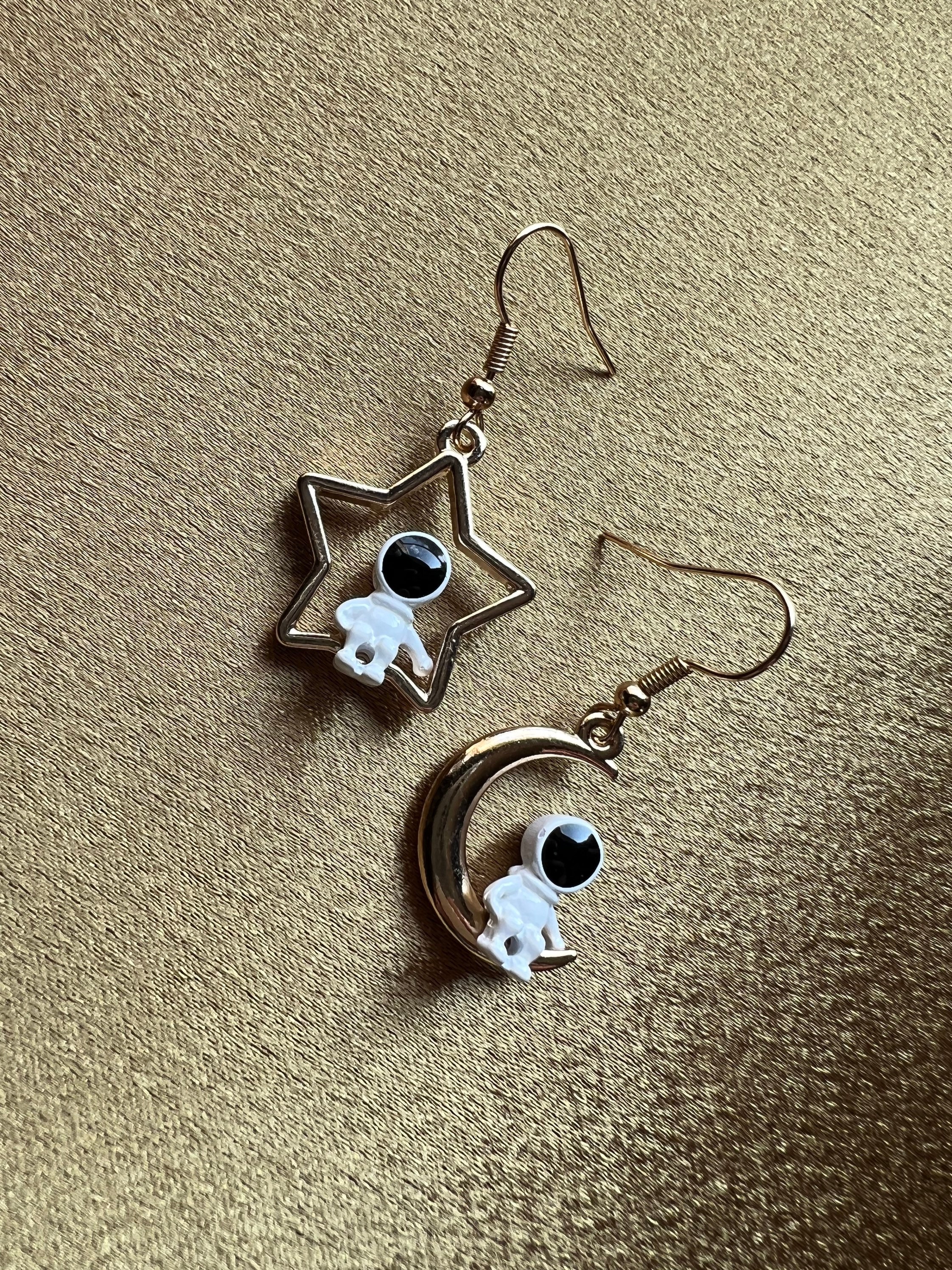 Space themed best sale earrings