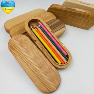 Federmäppchen, Federmäppchen aus Holz, Federmäppchen aus Holz, Federmäppchen aus Holz, Federmäppchen aus Holz, Geschenkbox aus Holz, Aufbewahrungsbox aus Holz