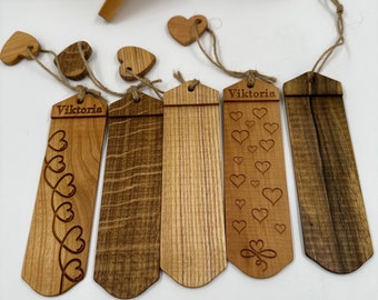 Leeshouder Kerstcadeau Ecologische houder Gepersonaliseerde bladwijzer Duim Houten Houder Houten bladwijzer Boekaccessoire Duimboekhouder