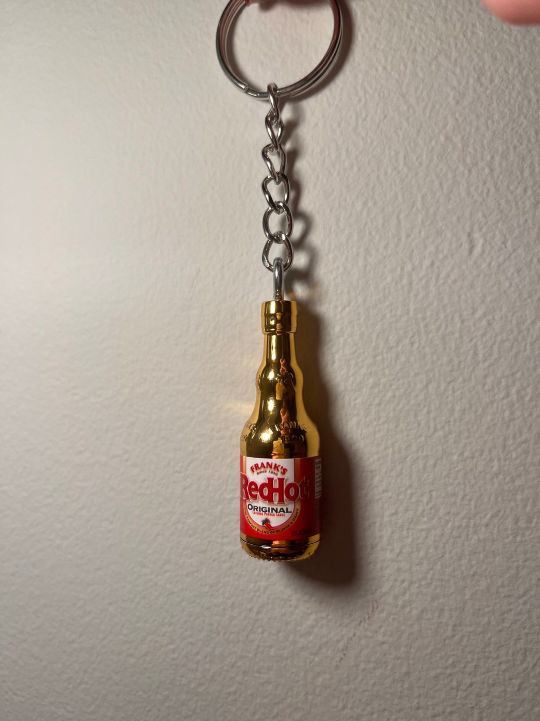 Gold Franks Red Hot Keychain doesnt Open Etsy