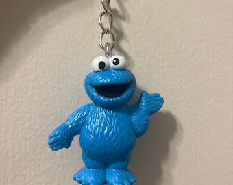 Cookie Monster keychain from Sesame Street