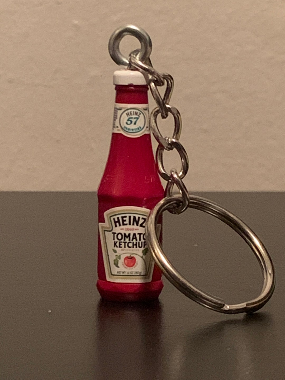 Heinz Ketchup Keychain Etsy
