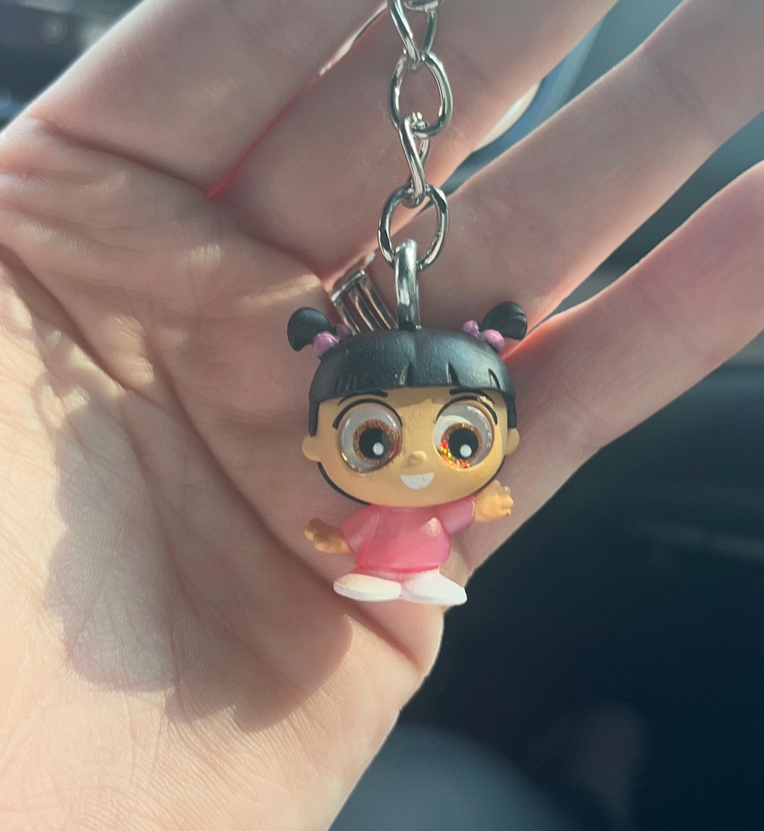 BOO From Monsters Inc Keychain. - Etsy