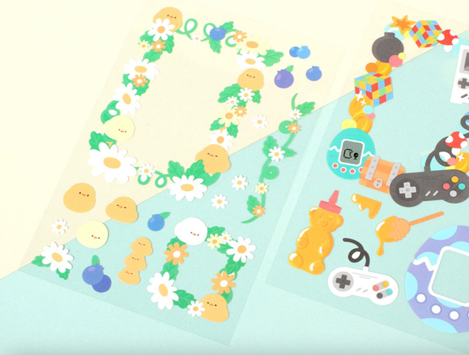 cute kawaii stationery sticker pack 12 sheets 690 etsy