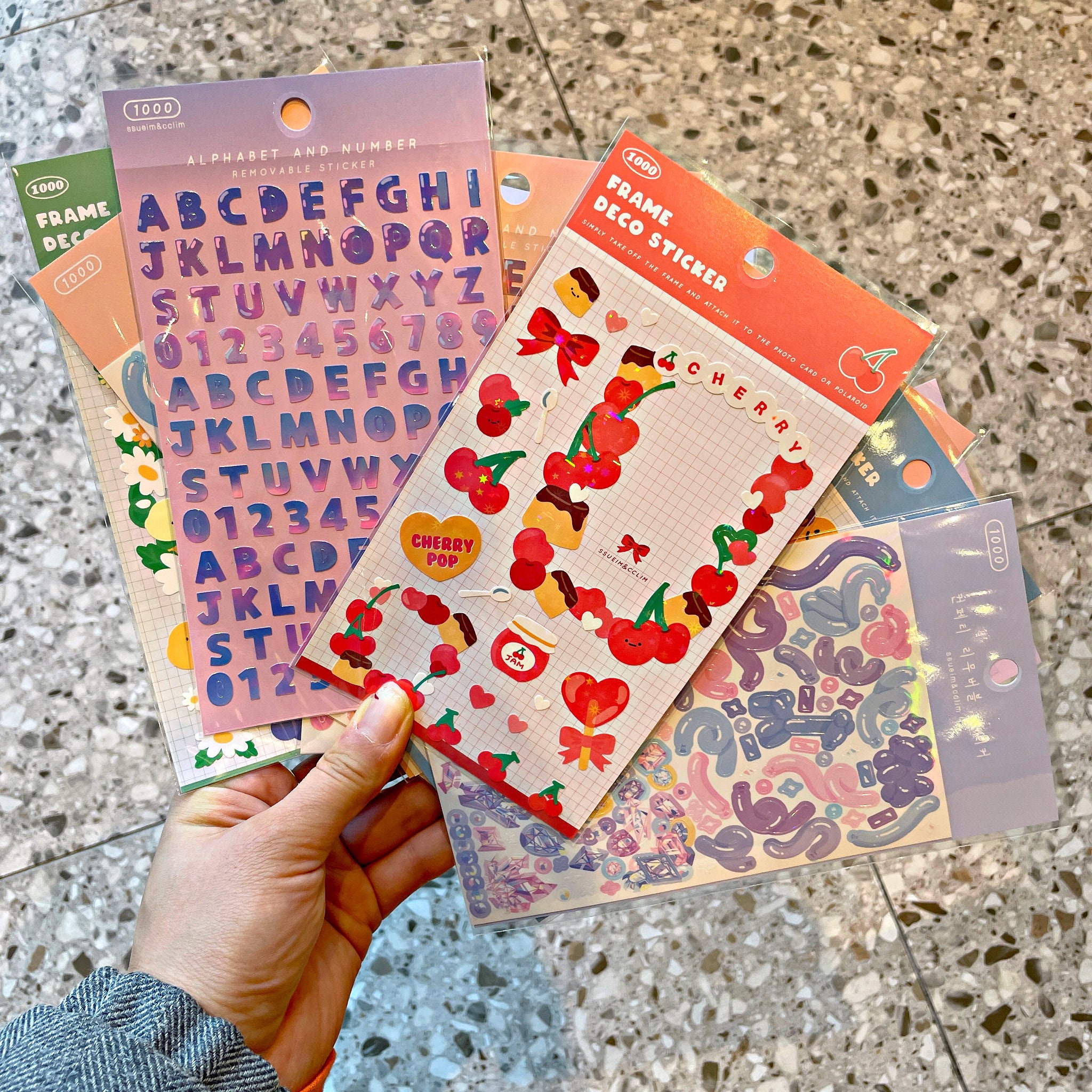 cute kawaii stationery sticker pack 12 sheets 690 etsy