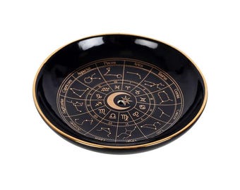 Astrological Incense Holder for Incense Sticks | Astrology Incense Holder | Black Incense Holder | Constellation