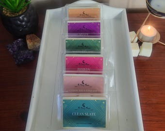 Highly Scented Wax Melt Snap Bars - Black Orchid, Vanilla, Orange, Rose Scents