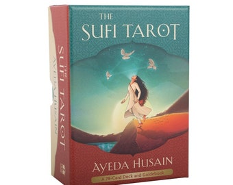 The Sufi Tarot Cards | 100% Authentic 78-card deck and guidebook | Perfect for Collectors | Includes free gift! | Tarot Cards