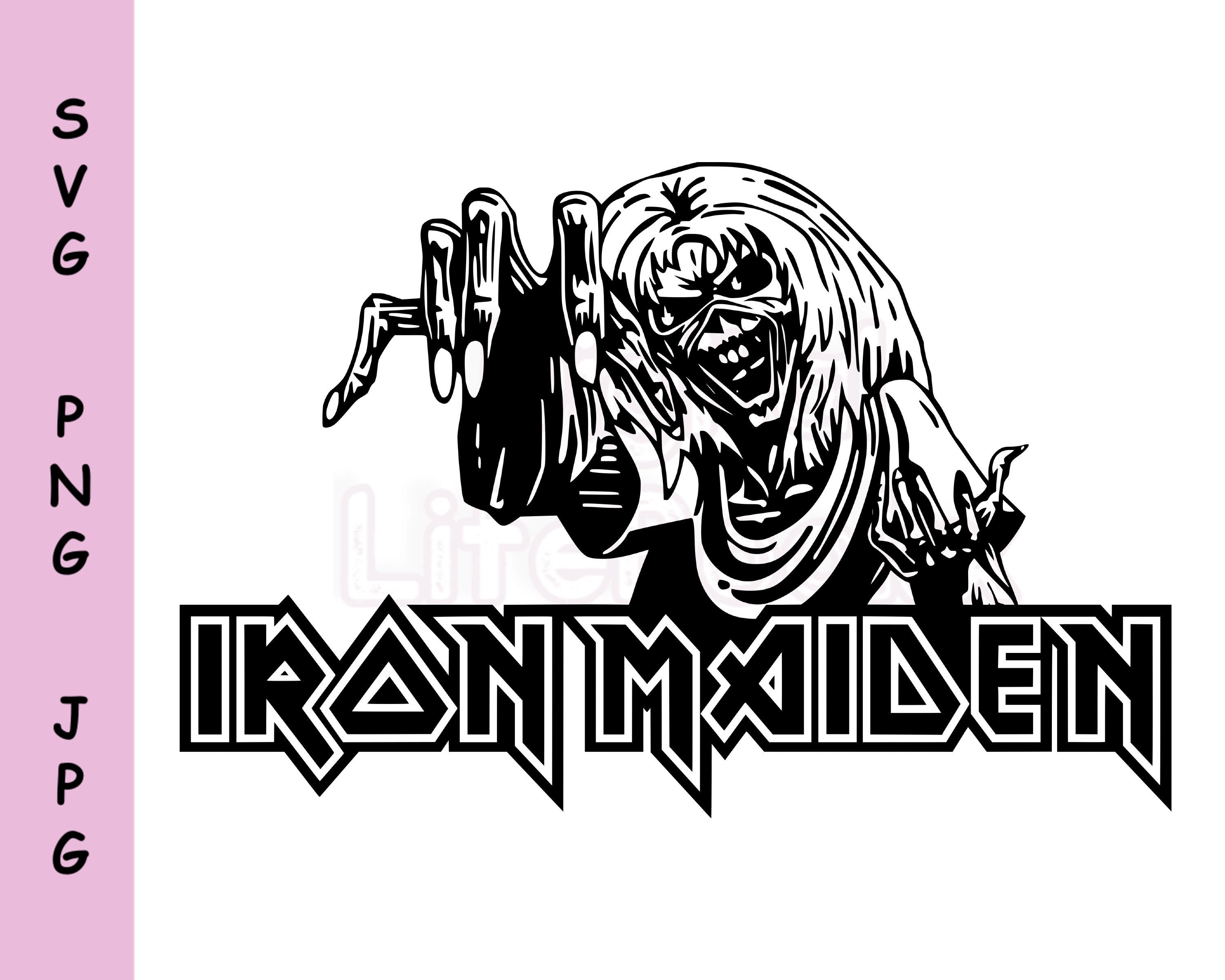 Iron Maiden Band SVG Heavy Metal Svg Rock Svg DIY Svg Png Etsy UK