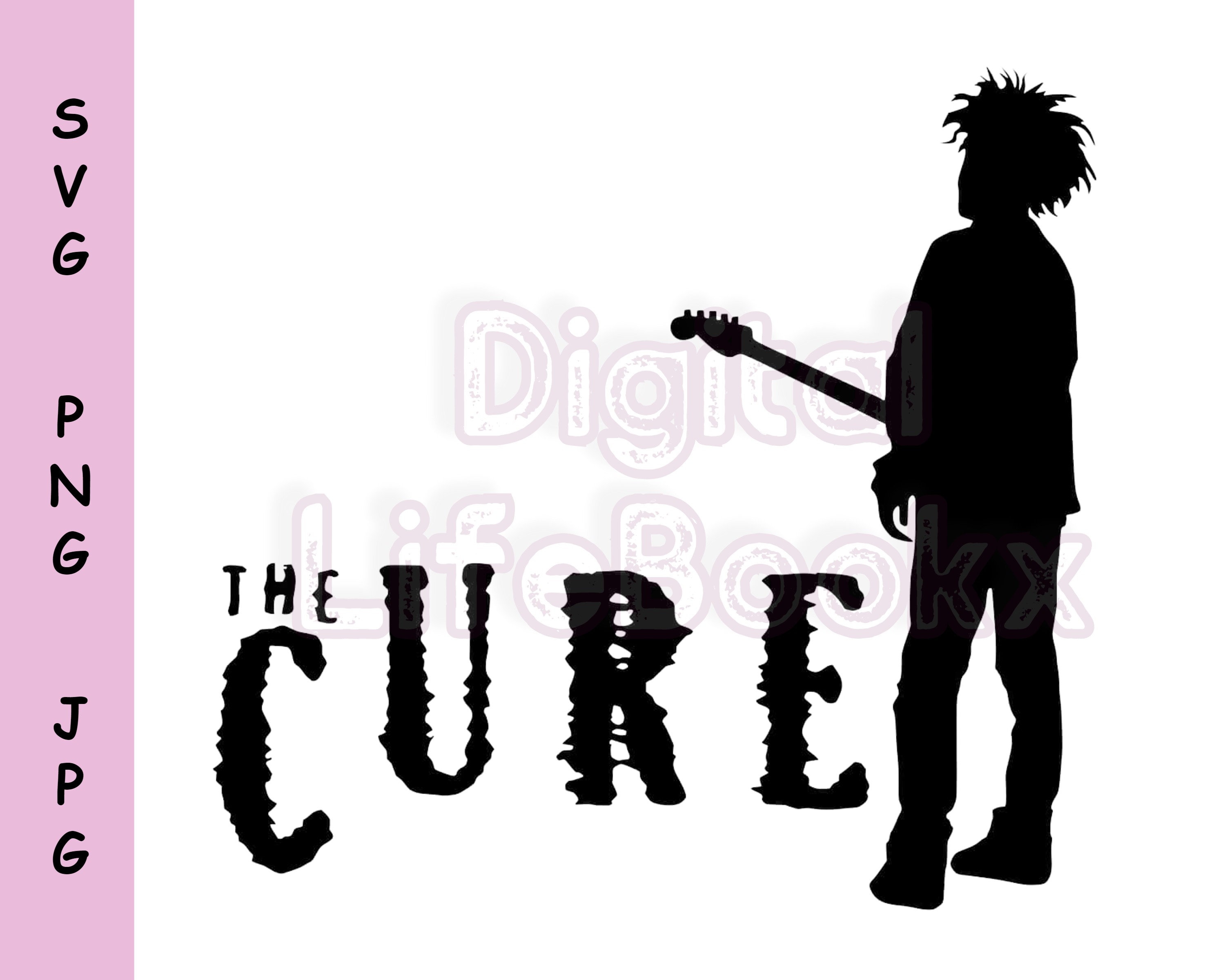 The Cure SVG Bundle Robert Smith Love Song Svg File for Cricut Rock Band  Svg Digital Download Svg Eps Dxf Pdf Png 