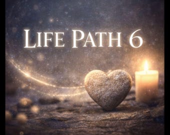 Lebensweg 6 erklärt | Numerologie Audio für emotionales Gleichgewicht | Audio und PDF | Wenn dein Lebenspfad 6 ist, lies oder höre zu!!