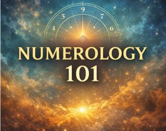 Numerologie, Audioanleitung für Anfänger, Numerologie 101, Lebensweg Die Zahlen 1–9 erklärt, Audio und PDF, Was ist Ihr Lebensweg?