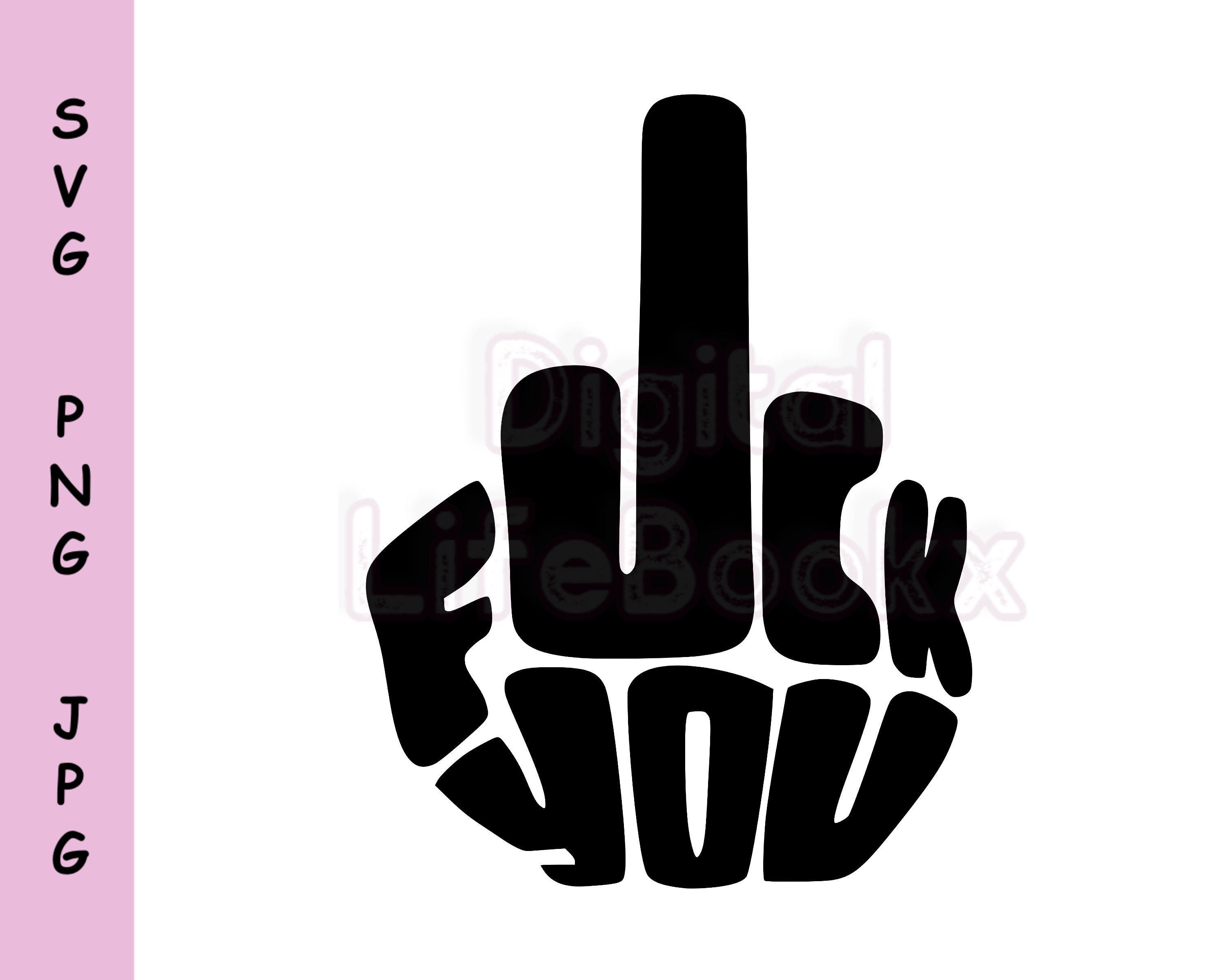 Amazon.com: FUCK IT [explicit] Middle Finger - PICK COLOR