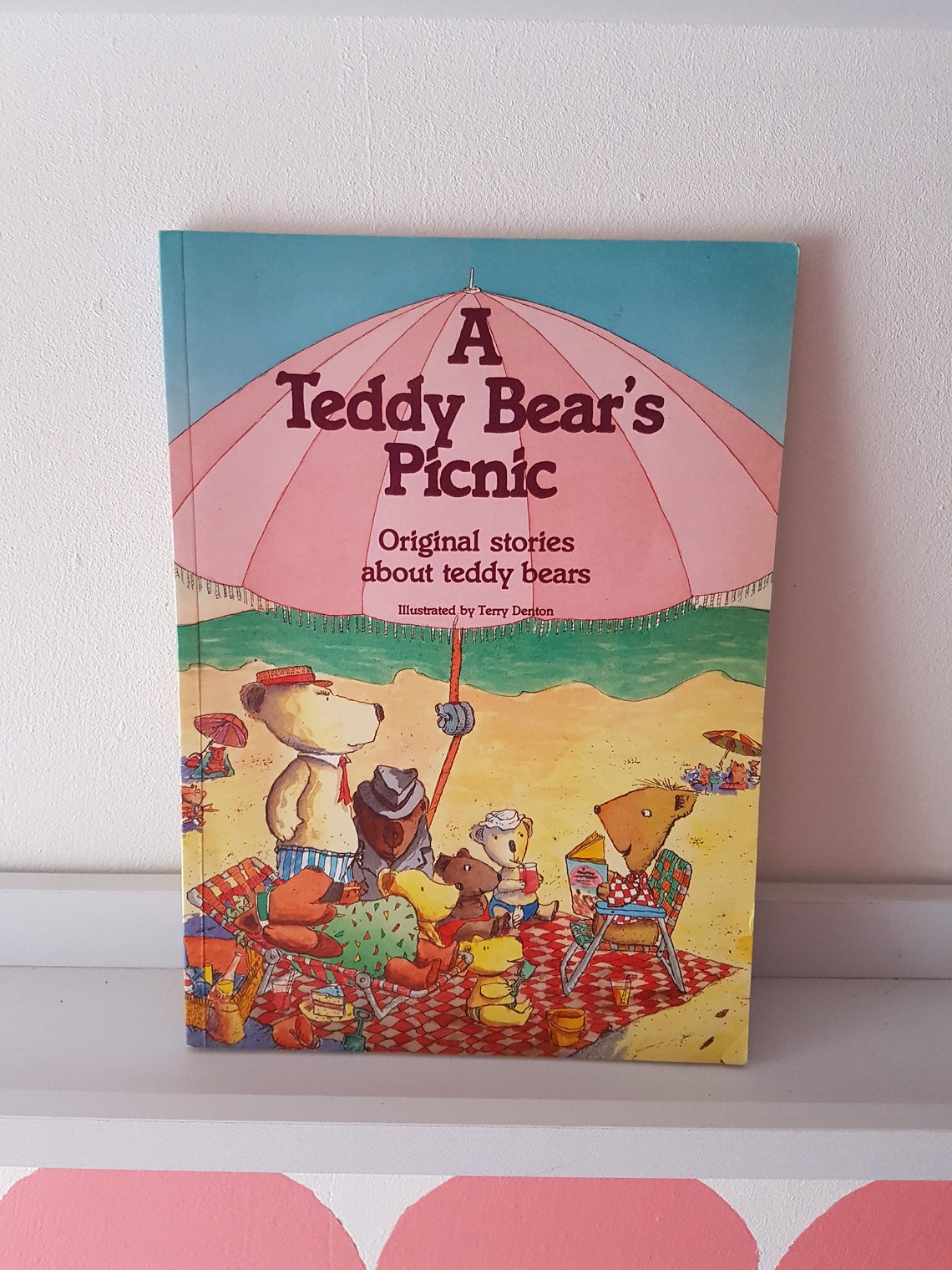 Vintage 1989 Children's Book A Teddy Bear's Picnic Etsy