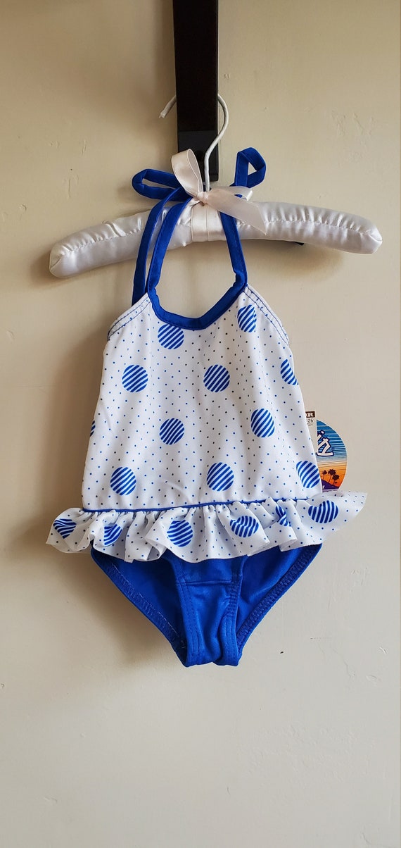 Vintage 1970s Girl's Infant Swimsuit - Vintage De… - image 8