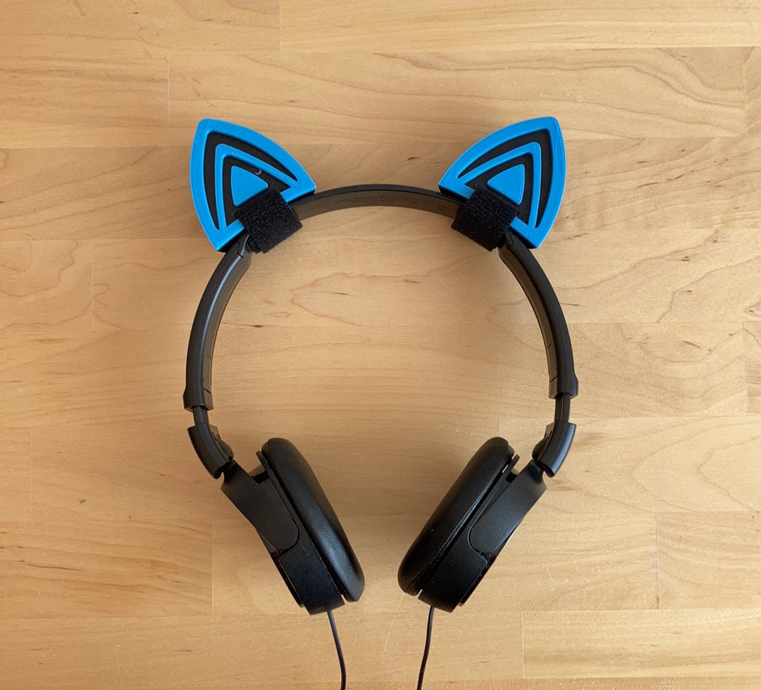 Cat Ears for Headphones Ears for Headset Headphones Etsy