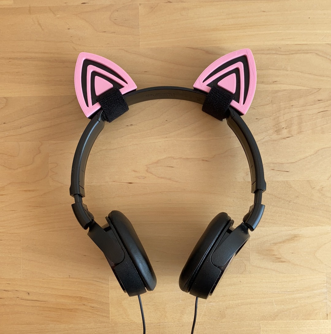 Cat Ears for Headphones Ears for Headset Headphones Etsy