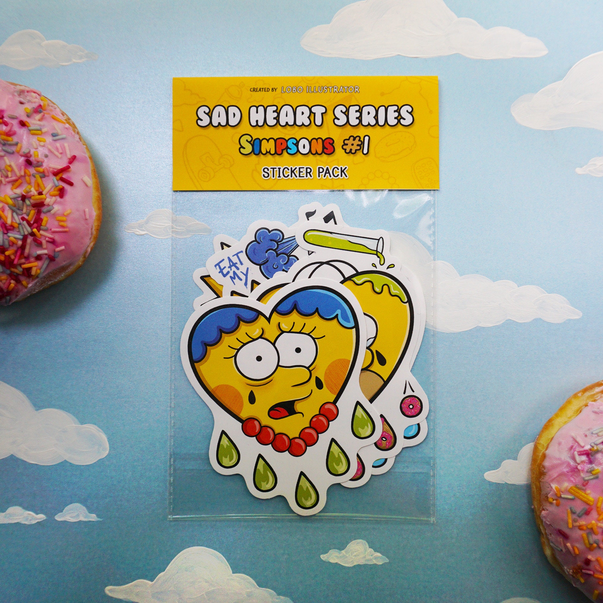 Bart Lossimpson Sad Lagrimas Sticker Llorar Triste - Bart Simpson