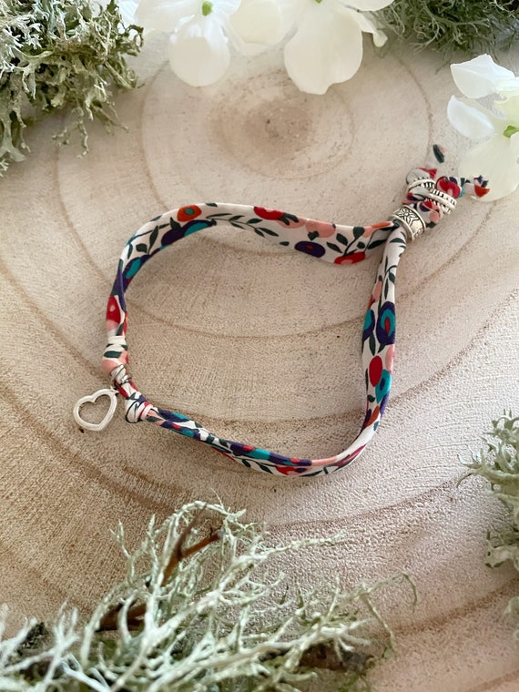 Liberty of London Fabric Bead Necklace 