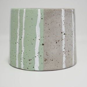 Übertopf für kleine Pflanzen; Pflanzgefäß; Stiftehalter; Betondeko; plantpot; small pot; pottery