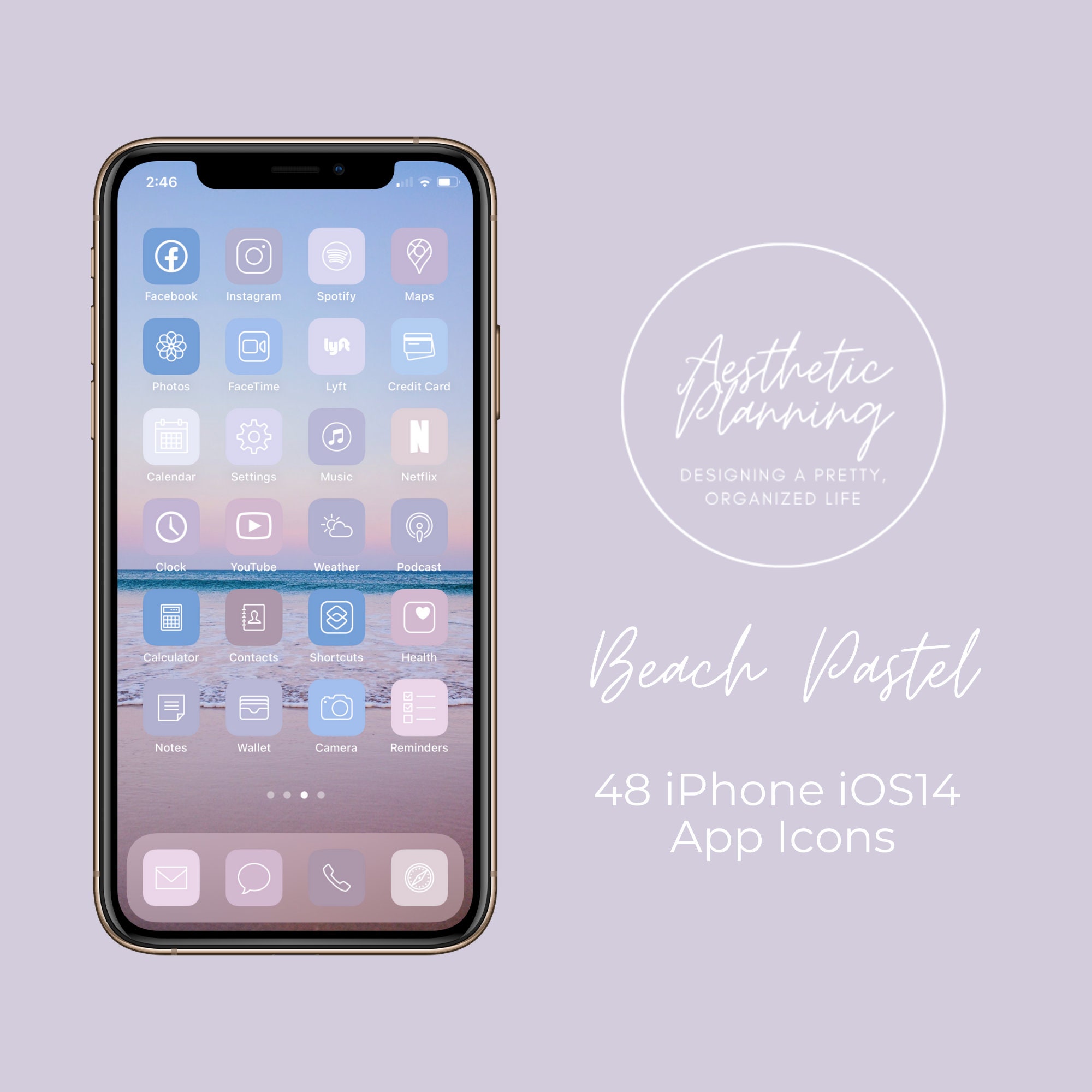Beach Pastel 48 App Pack Aesthetic Iphone Ios14 App Icons Etsy Beach Pastel 48 App Pack Aesthetic Iphone Ios14 App Icons Etsy