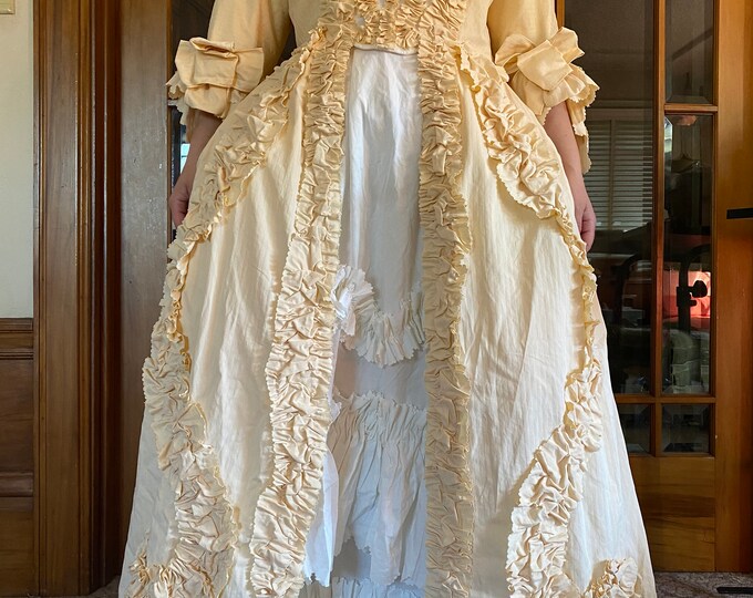 18th Century Robe a La Française - Etsy