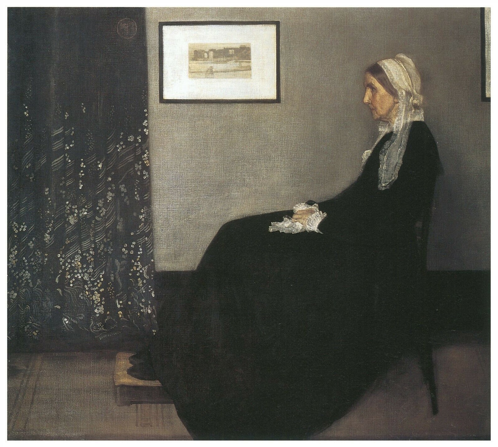 The Artists Mother 1871 Whistler Famous Great Art Painting | Etsy