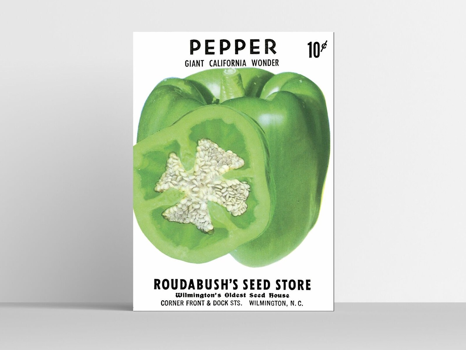 Bell Pepper Vintage Victory Garden Seed Packet Flower Etsy