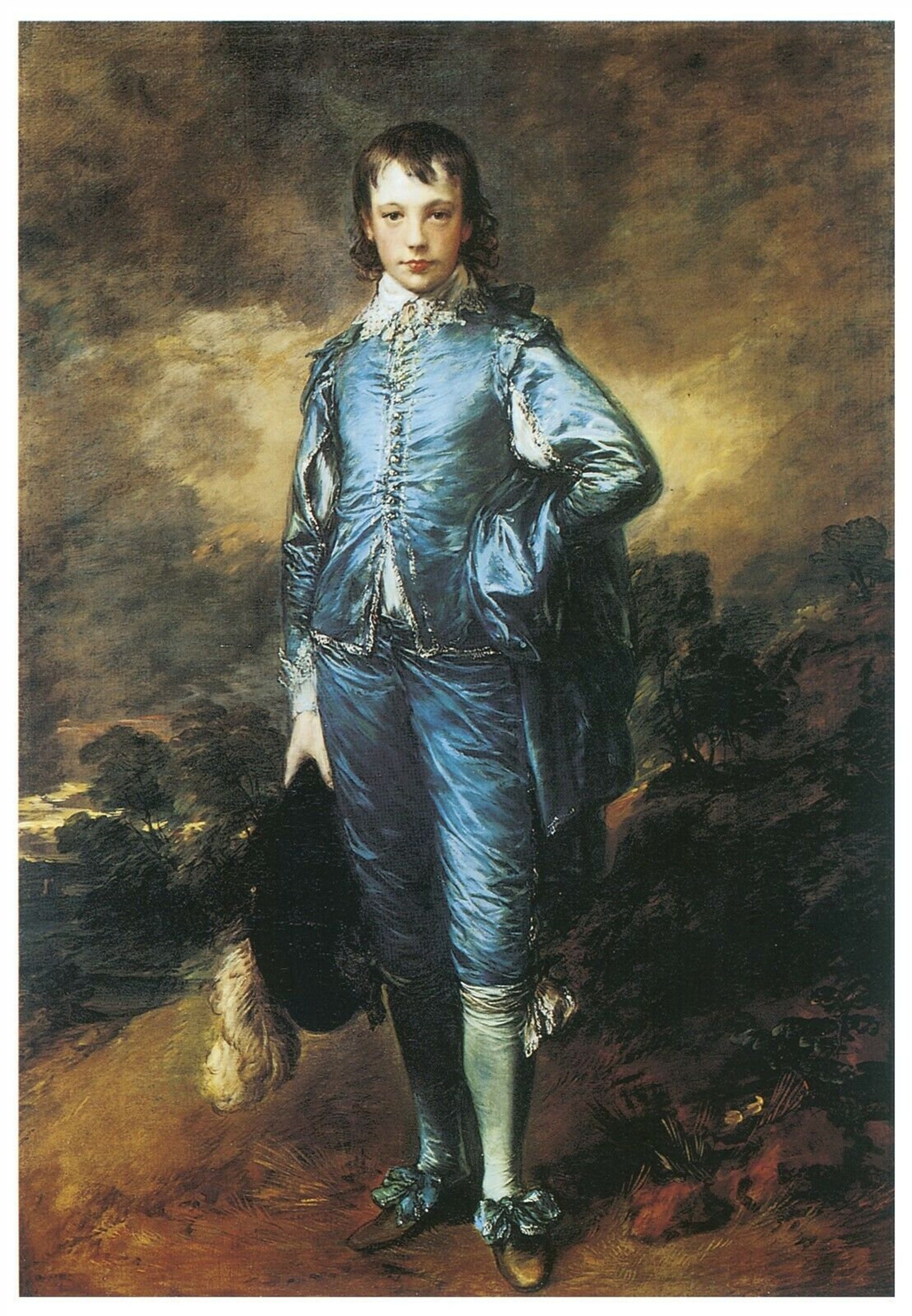Thomas Gainsborough the Blue Boy 1770 Classic Famous Great Art Etsy