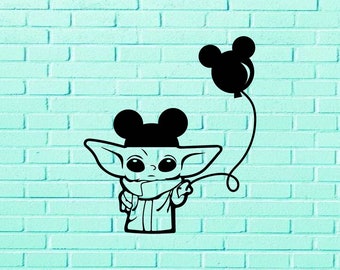 Download Yoda Mickey Svg Etsy