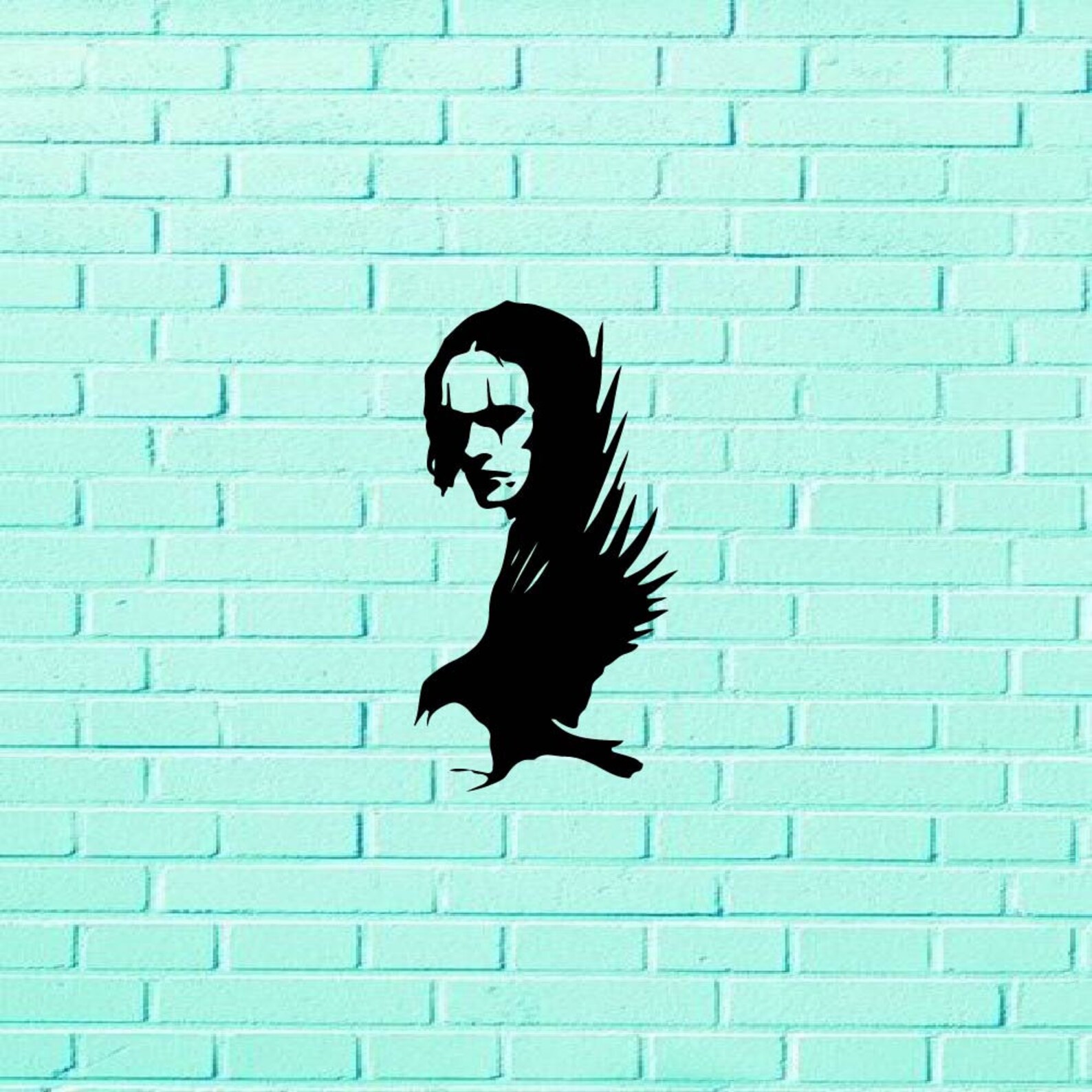 The Crow Silhouette Clip Art Image The Crow Clip Art Image | Etsy