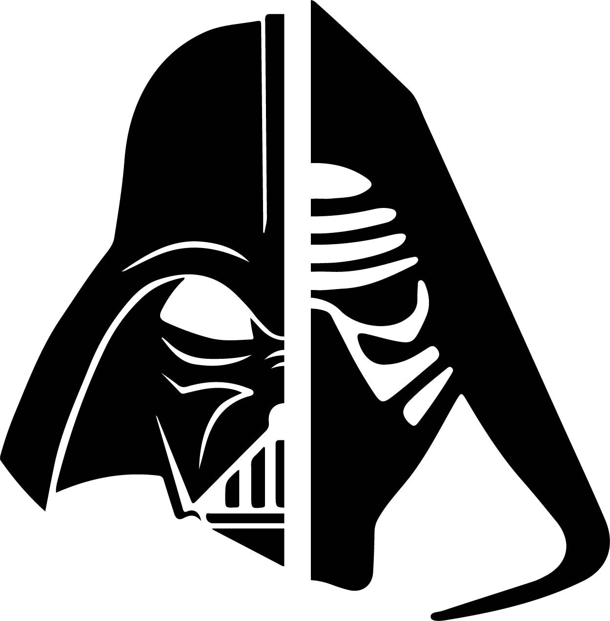 Star Wars Darth Vader Kylo Ren face SVG Father Of The Year | Etsy