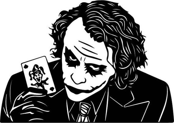 Batman Joker Svg Cut File Joker Svg Joker Svg Harley Quinn Etsy