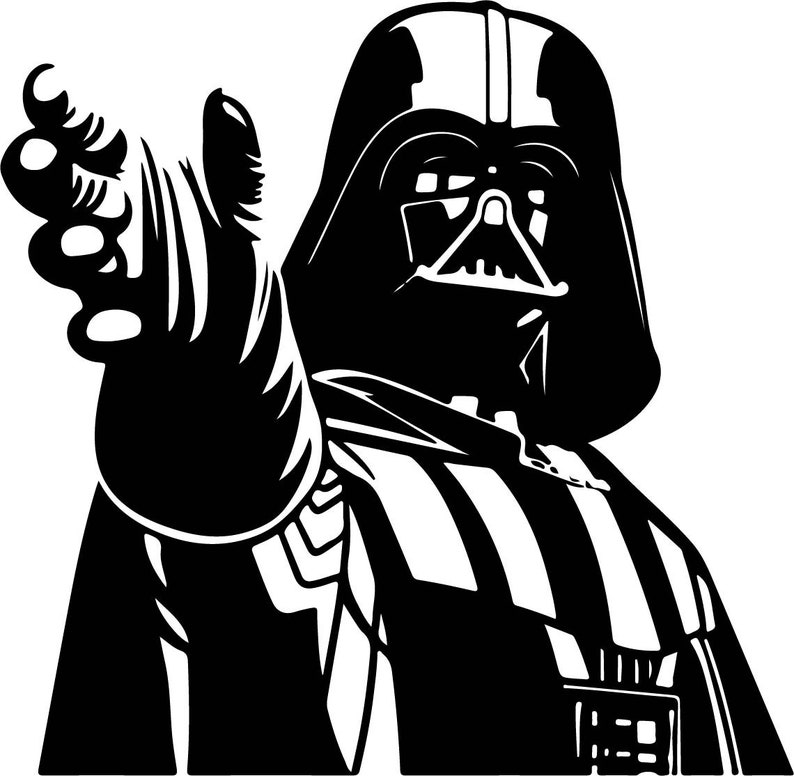 Darth vader svg archivo digital SVG Clipart Cut Files | Etsy