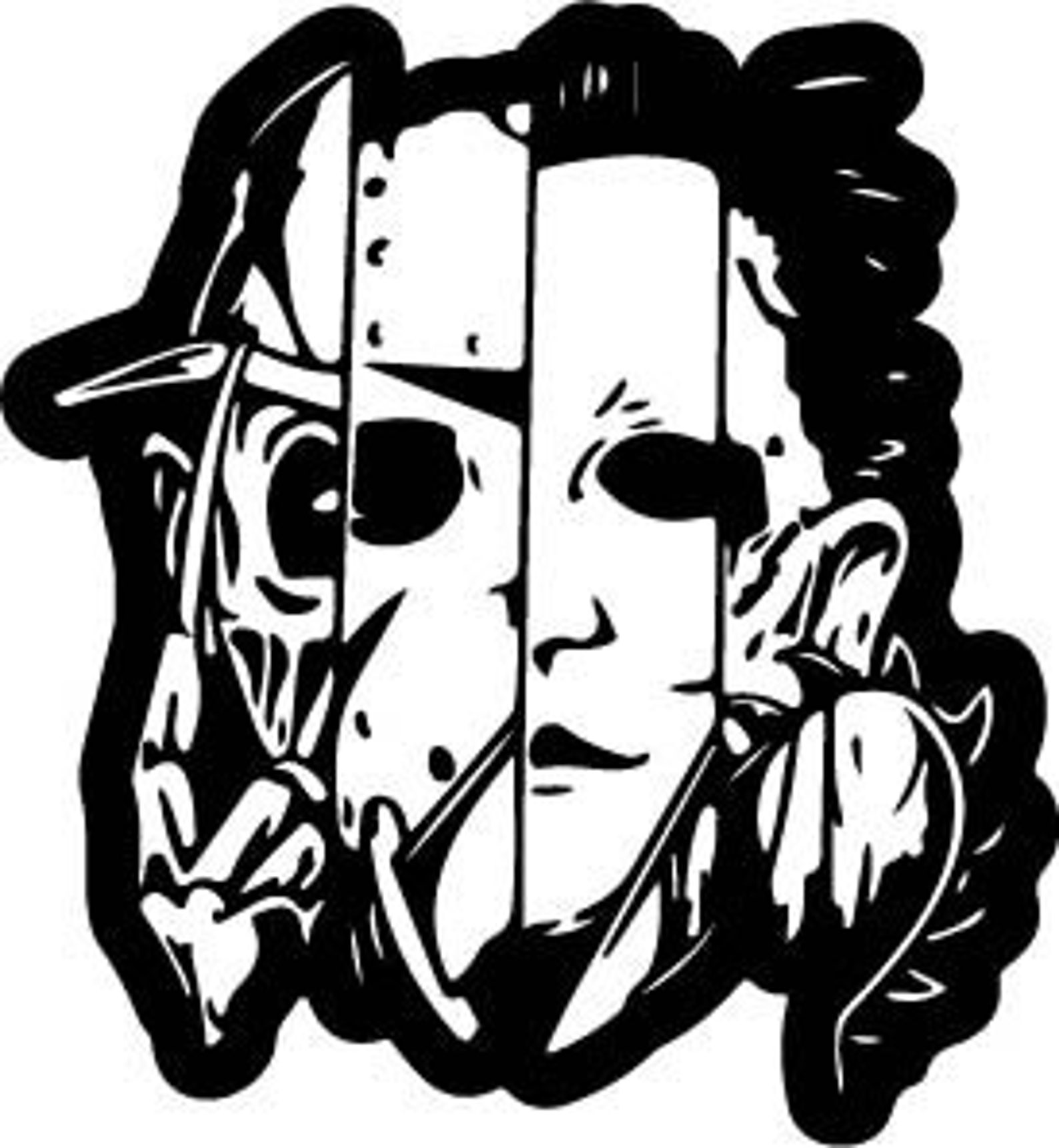 horror-characters-freddy-jason-michael-myers-and-leather-face-etsy