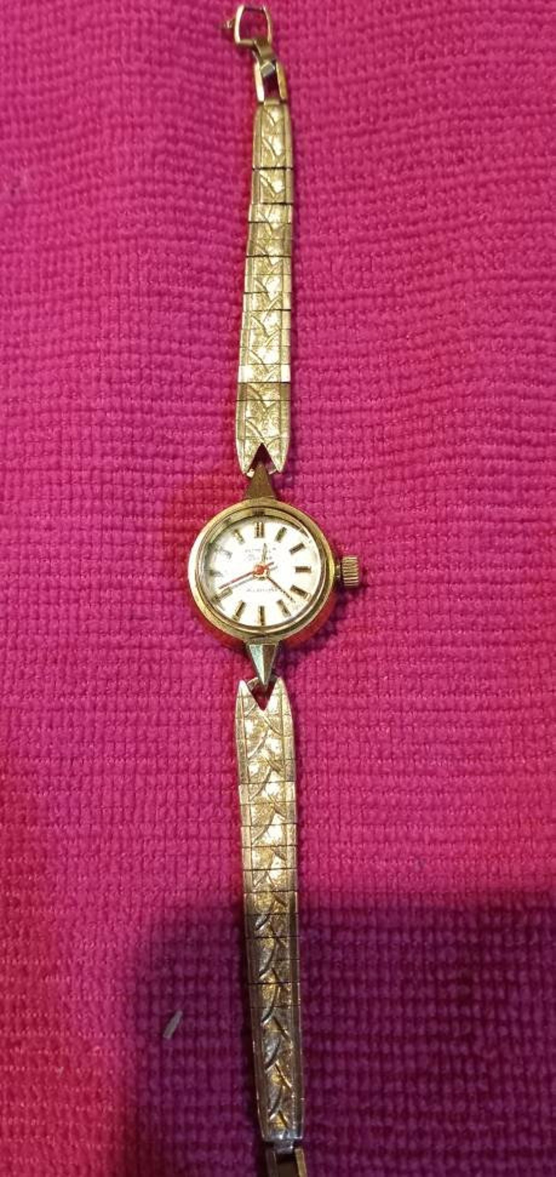Vintage Women's Wittnauer Geneva Mechanical Watchwind up Etsy