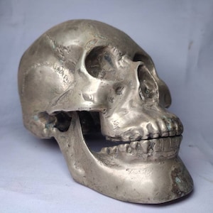 Bronze Skull Head