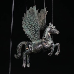 Bronze Flying Pegasus for Gifts, Animal, Winged horse statue