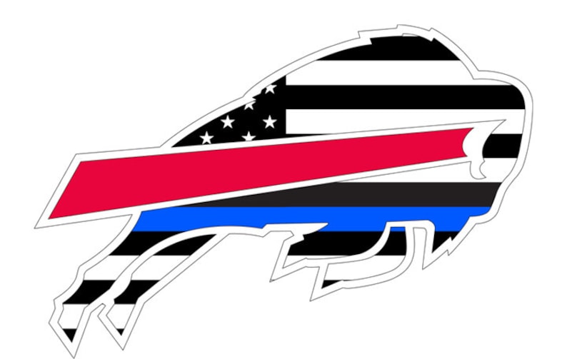 Blue line buffalo bills logo svg png jpeg Etsy