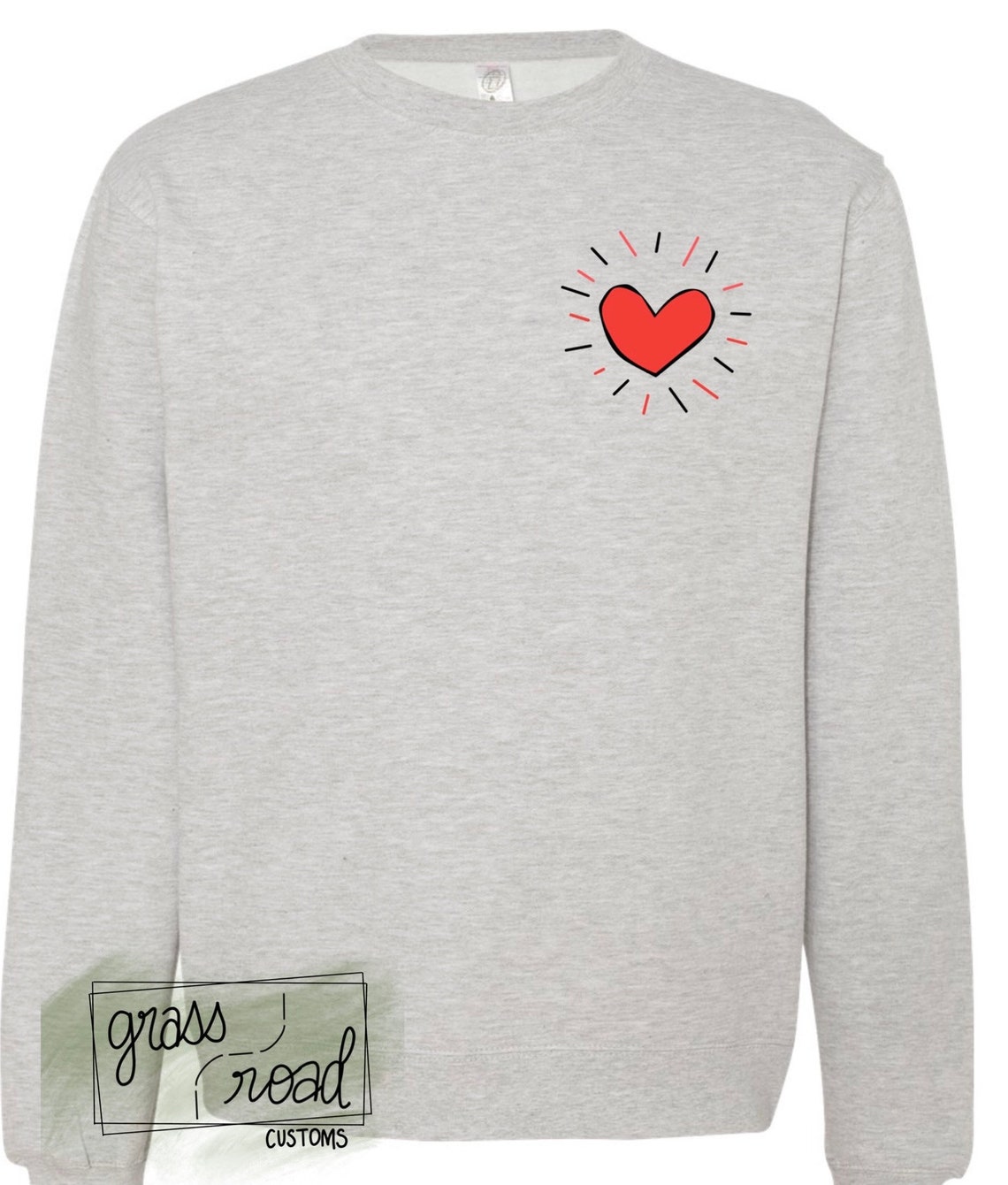 Valentines sweater Heart Sweater Valentine's Day Sweater Minimalistic | Etsy