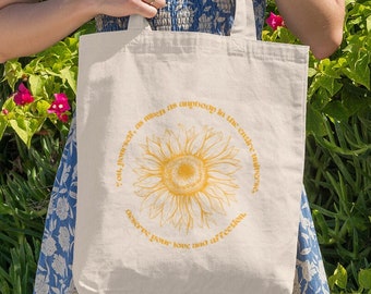 Tote Bag Aesthetic Aesthetic Tote Bag Plant Tote Bag Trendy Tote Bag Retro Tote Bag Reusable Shopping Bag Back To School Bag Canvas Tote Bag