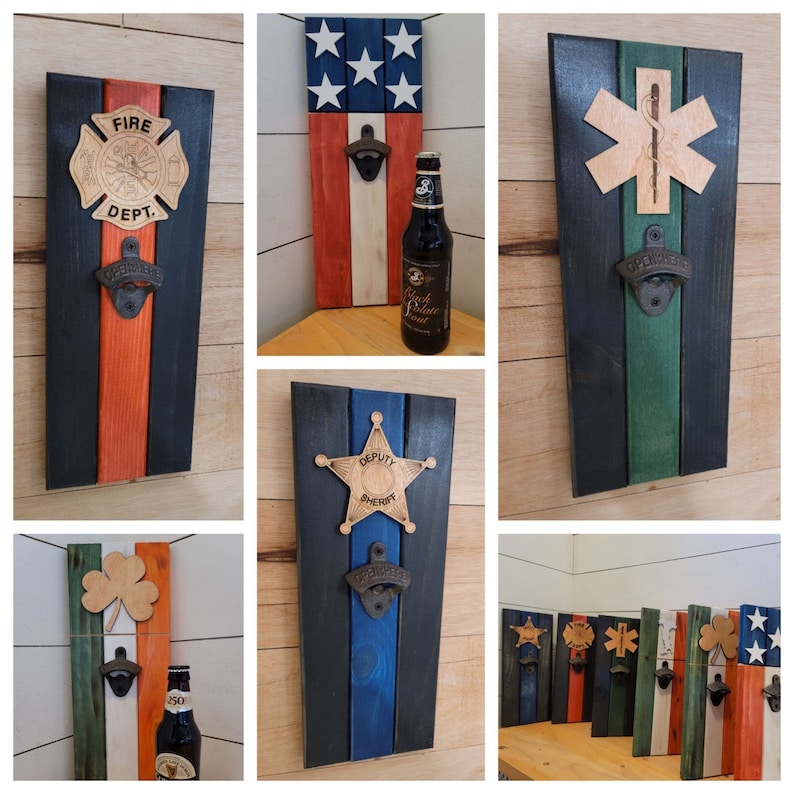 TheShamrockWorkshop Lake Life Wall Mount Bottle Opener - Thumbnail 2